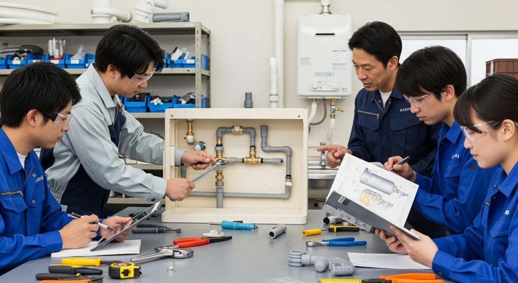 業務委託（未経験）募集中。

「手に職を付けたい」なら水道修理業がおあすすめです。